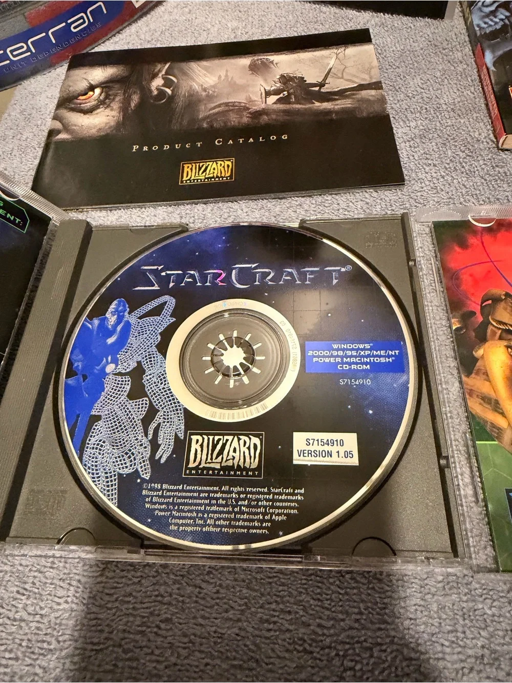 StarCraft Battle Chest Game Box - Purple & Black Artwork